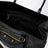 Le City small lambskin leather tote bag in black