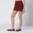 Rosso Ancora GG-fabric mini skirt with crystals