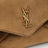 Pochette Cassandre couleur caramel en daim