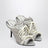 Stapler grey heeled sandals with distressed effect