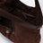 Brown large Giglio shopping bag in suede