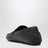 Men's driver loafer in black leather with Web