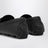 Men's driver loafer in black leather with Web