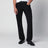 Jeans a gamba dritta neri in cotone