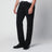 Jeans a gamba dritta neri in cotone