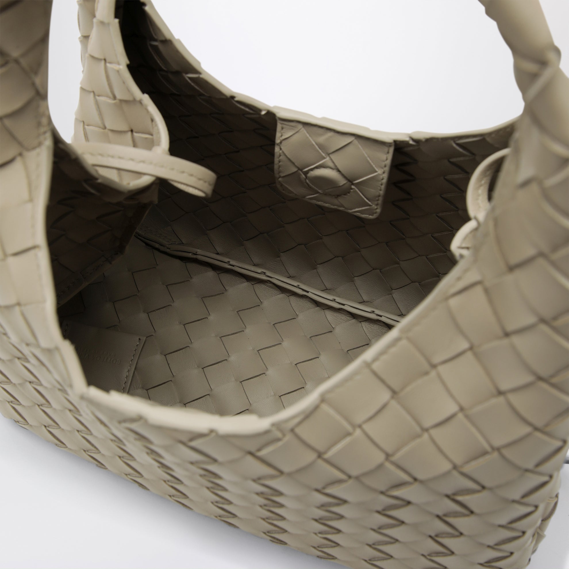Borsa Campana misura piccola Écru