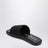 Black jacquard fabric slides