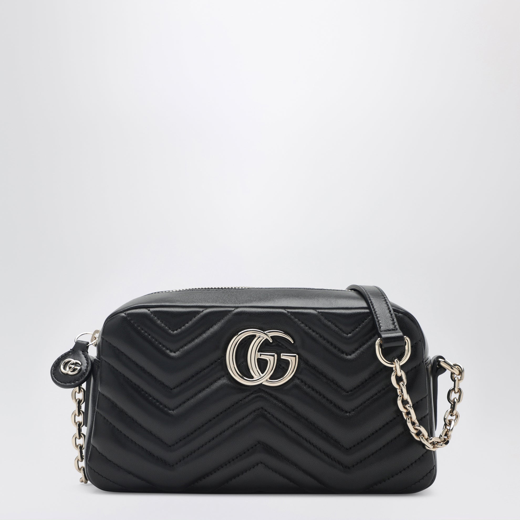 Small black GG Marmont camera bag