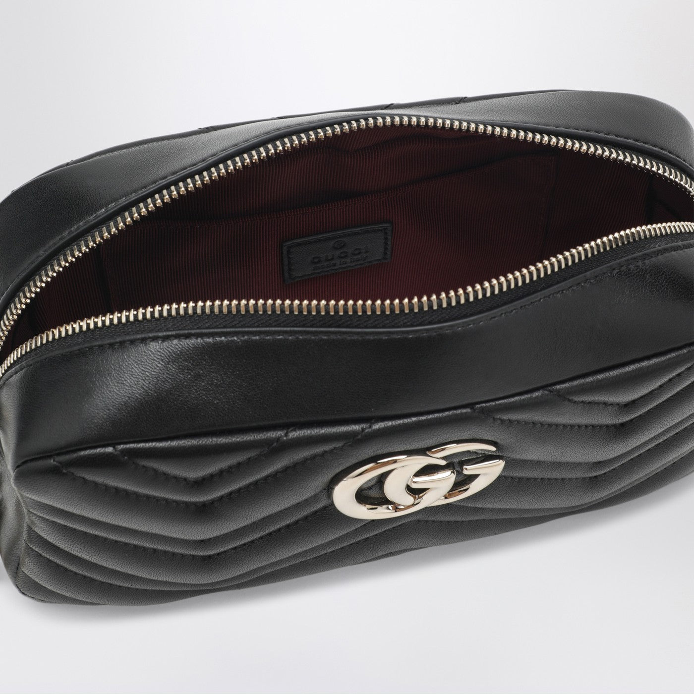 Small black GG Marmont camera bag