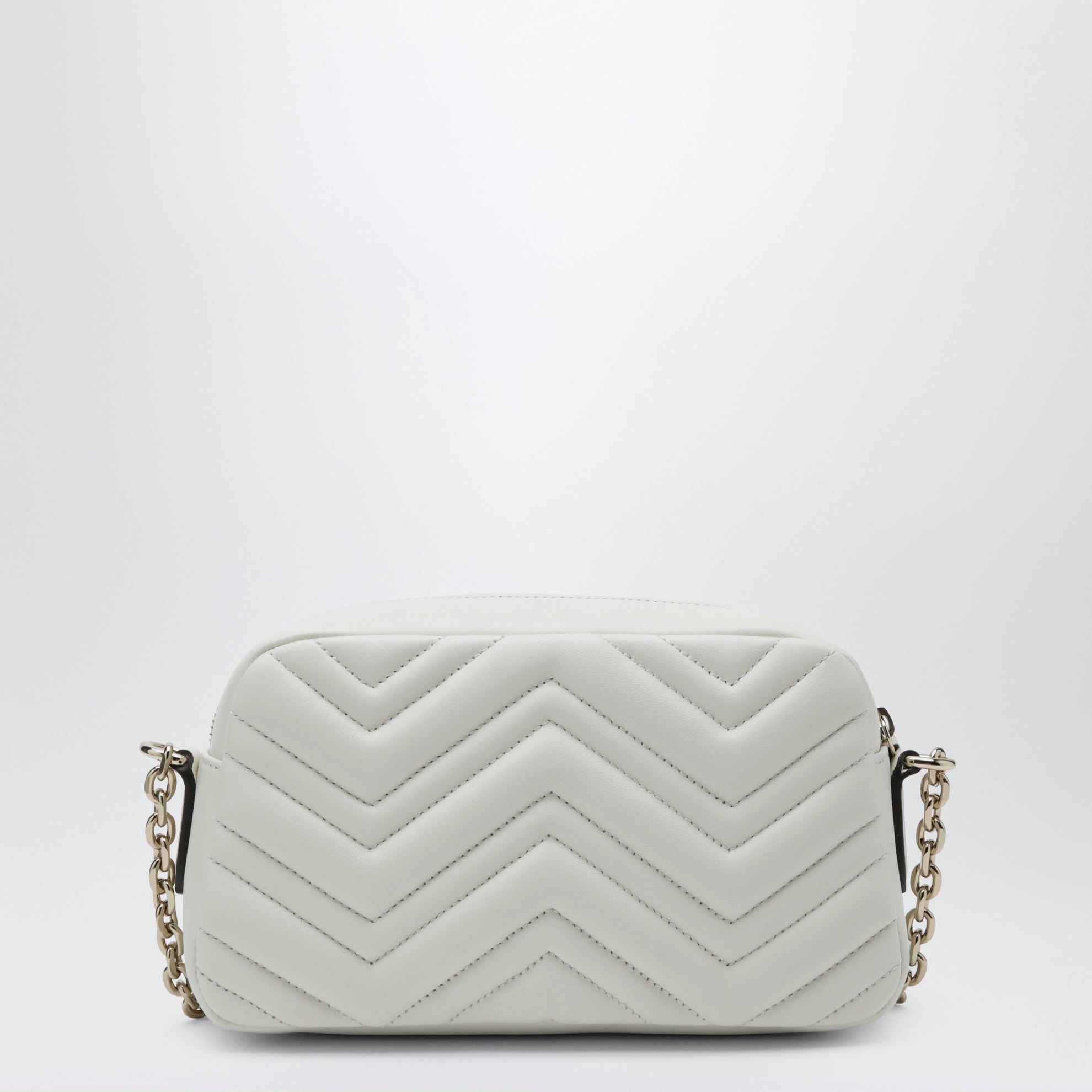 GG Marmont small white camera bag