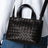 Intrecciato Mini Tote Bag in Fondente