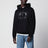 Sweat-shirt blanc en coton avec imprimé logo