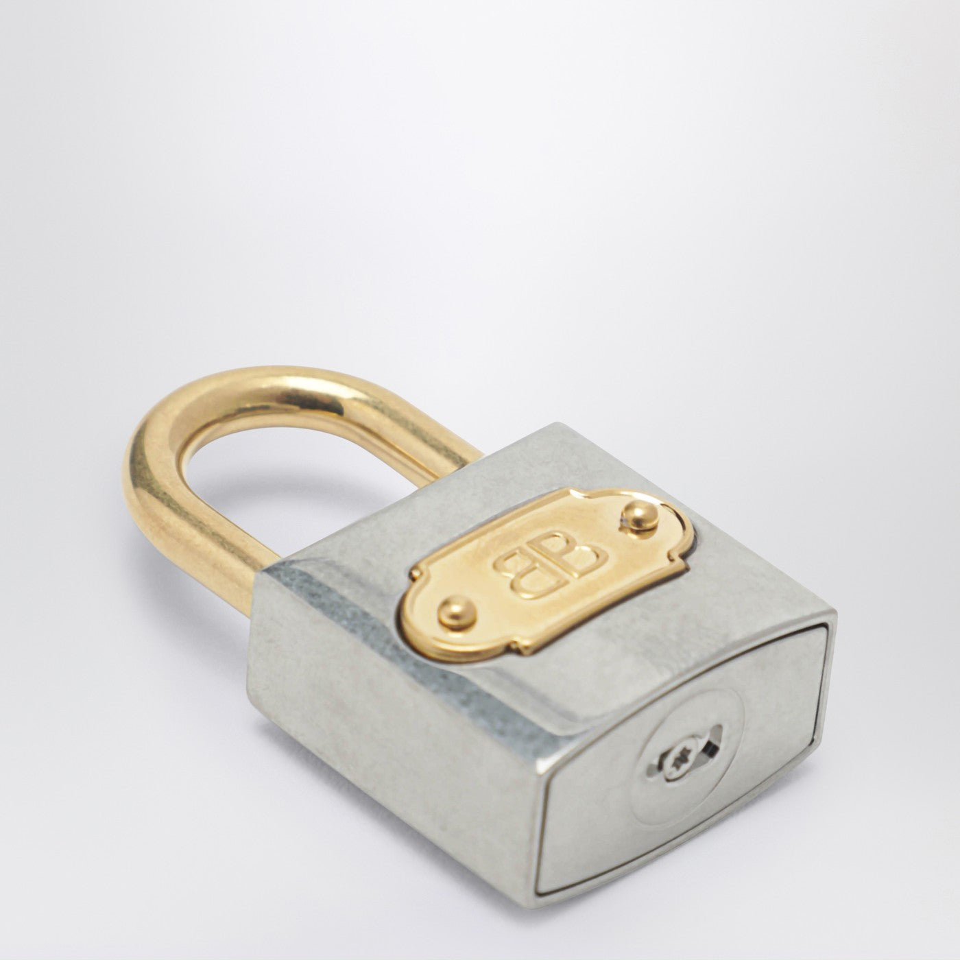 BB Padlock Schlüsselanhänger in Silber und Gold