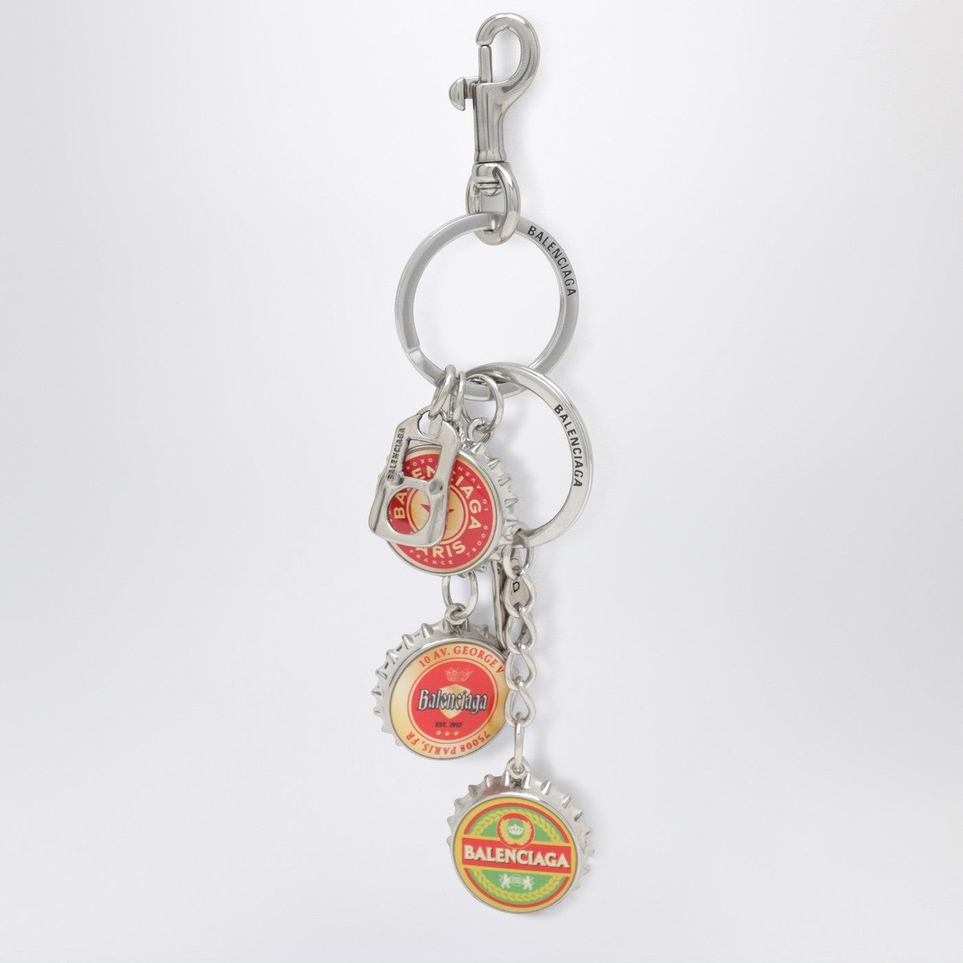 Balenciaga Logo bottle cap keyring charm | TheDoubleF