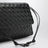 Black Intrecciato Giorno clutch