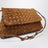 Borsa Giorno in suede Intrecciato Amber