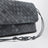 Giorno woven suede clutch in cloudy indigo