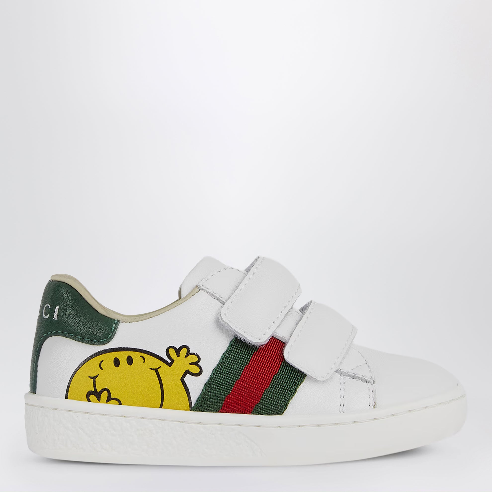 Baskets Gucci Ace en cuir avec Mr. Men