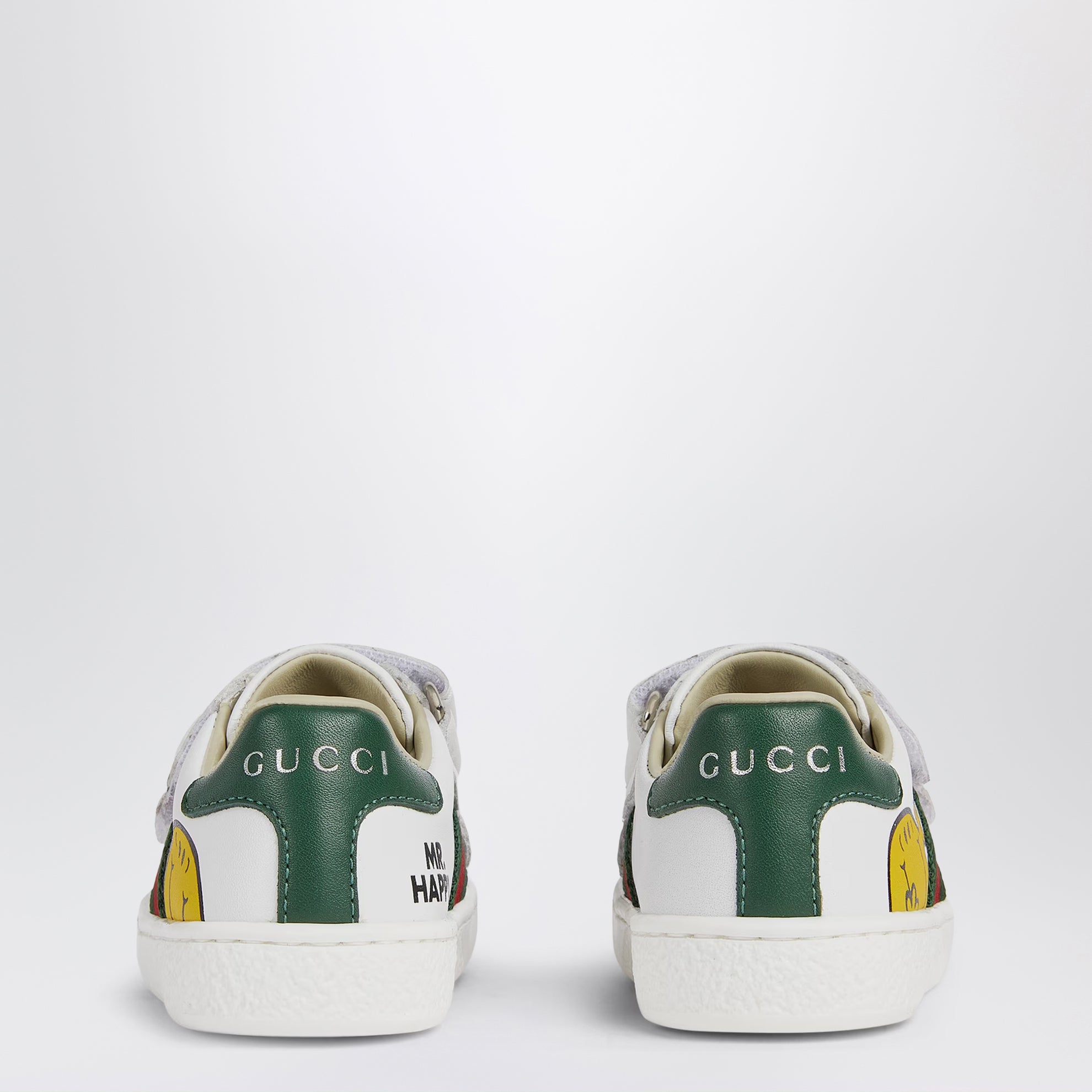 Baskets Gucci Ace en cuir avec Mr. Men