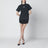 Black washed Loop Sports Icon mini dress