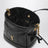 Pochette mini Jamie en cuir d’agneau noir