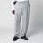 Pantaloni in lana grigio chiaro mélange