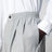 Pantaloni in lana grigio chiaro mélange