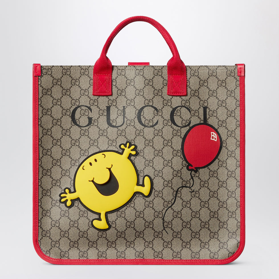 Beige GG Supreme MR. MEN™ LITTLE MISS™ shopping bag