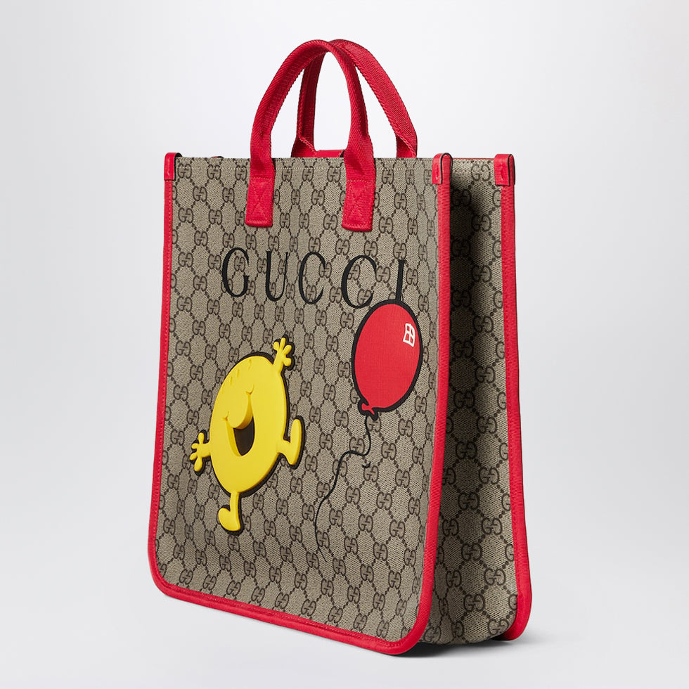 Beige GG Supreme MR. MEN™ LITTLE MISS™ shopping bag