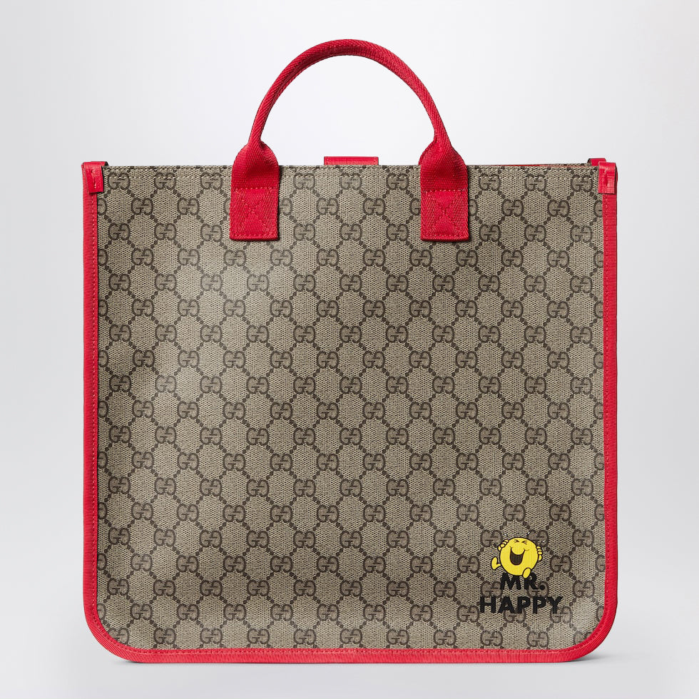 Beige GG Supreme MR. MEN™ LITTLE MISS™ shopping bag