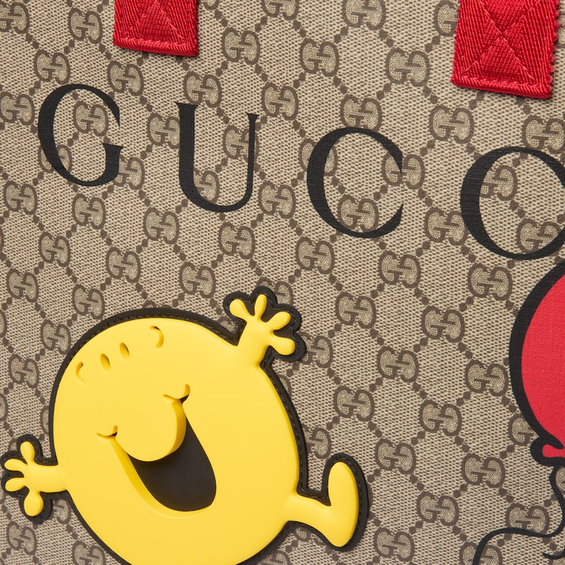 Beige GG Supreme MR. MEN™ LITTLE MISS™ shopping bag