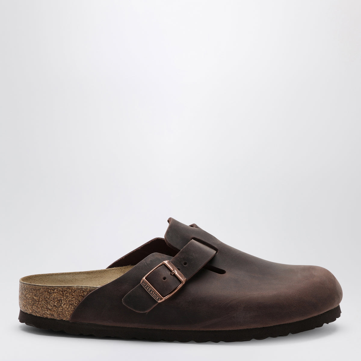 Sabots Boston en cuir huilé Habana par Birkenstock