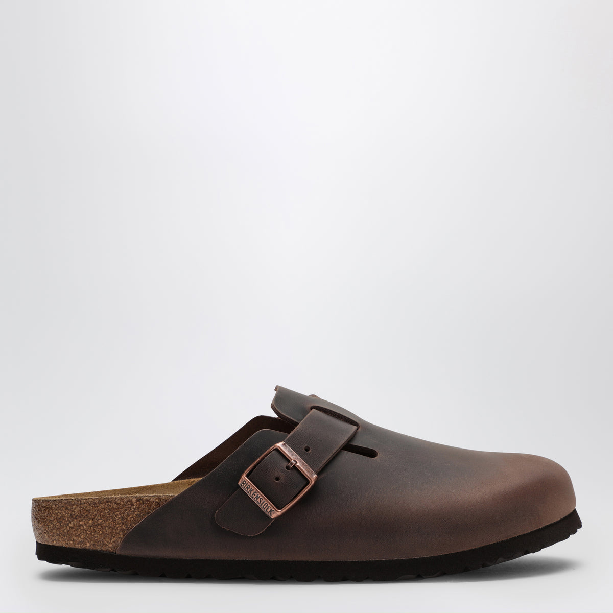 Sabots Boston en cuir huilé Habana par Birkenstock