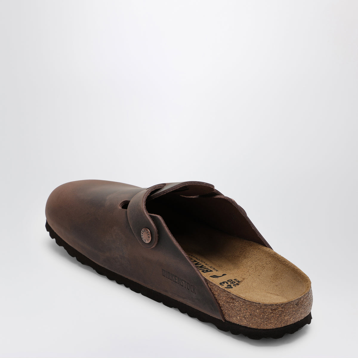Sabots Boston en cuir huilé Habana par Birkenstock
