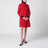 Red Wool Coat With GG Buttons