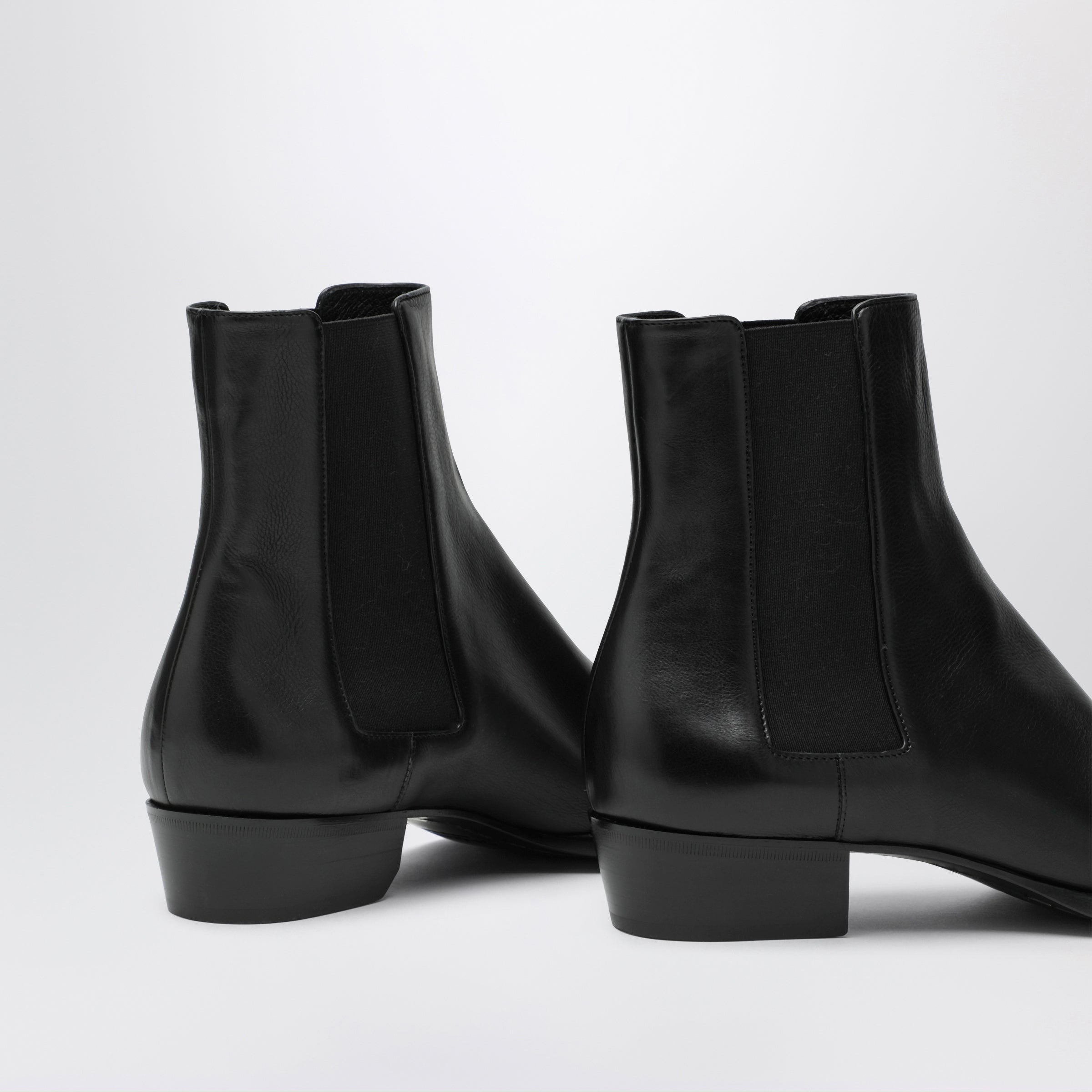 Saint Laurent Black Stanton Chelsea Boots | TheDoubleF