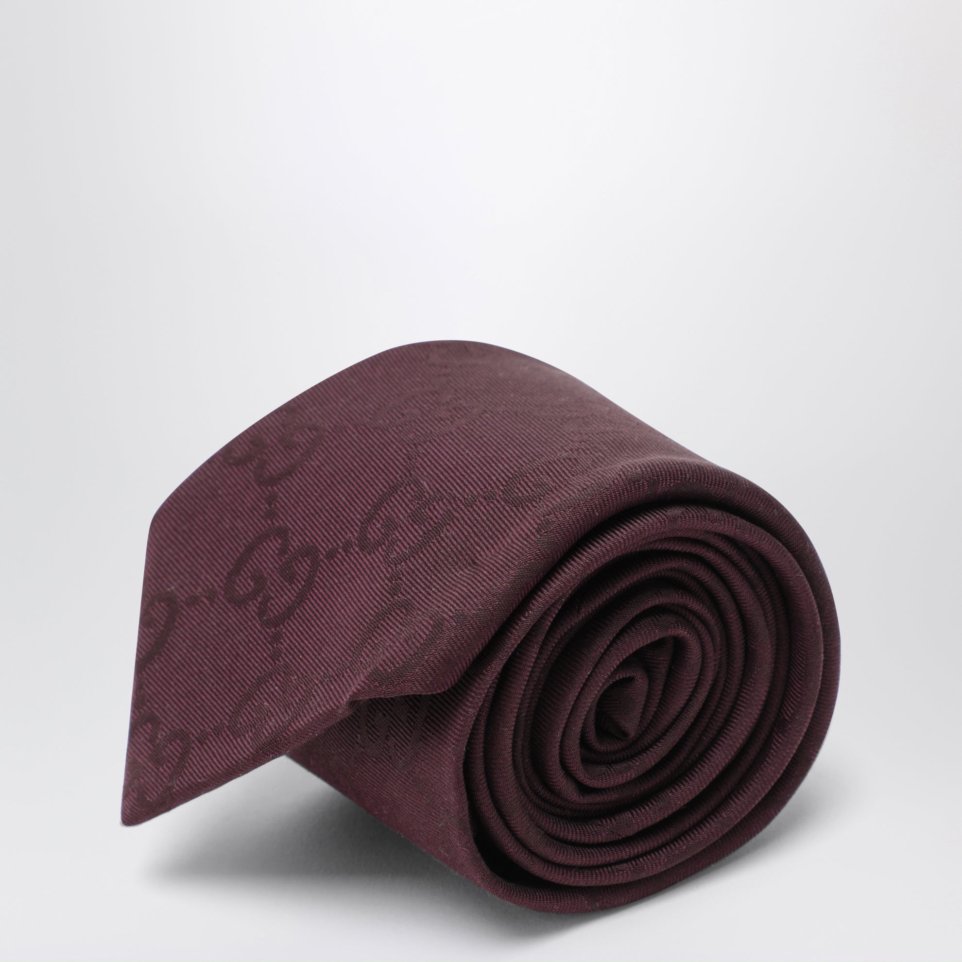 Krawatte aus Baumwolle und Seide mit GG-Jacquard