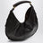 Borsa hobo Mombasa media in pelle di vitello marrone