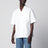 Camicia bowling bianca in cotone