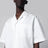 Camicia bowling bianca in cotone