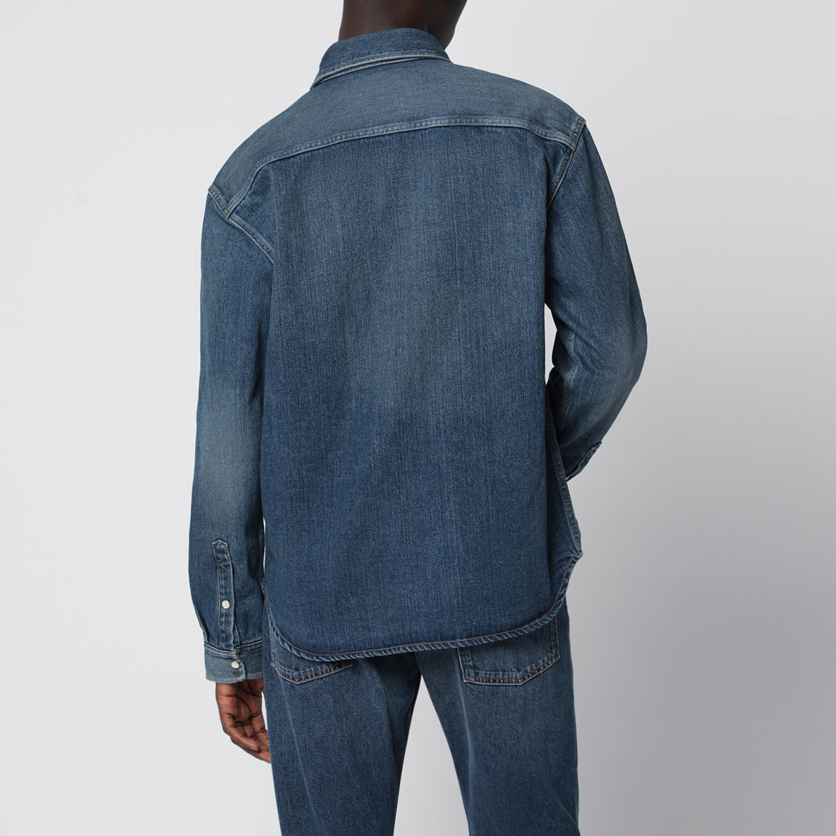 Blue Cassandre denim shirt