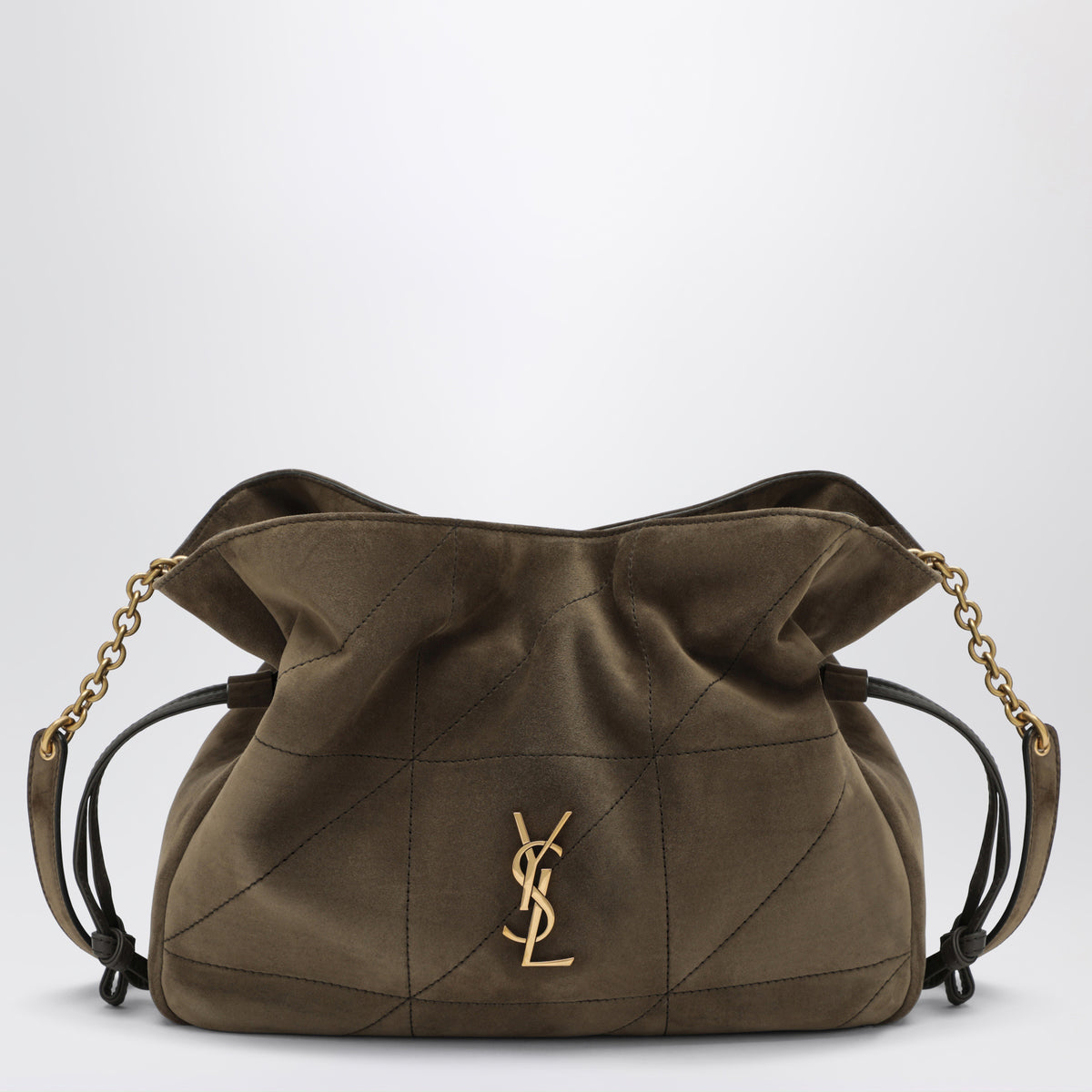 Jamie suede shoulder clutch