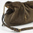 Jamie suede shoulder clutch