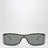 SL 807 shield sunglasses in silver and grey