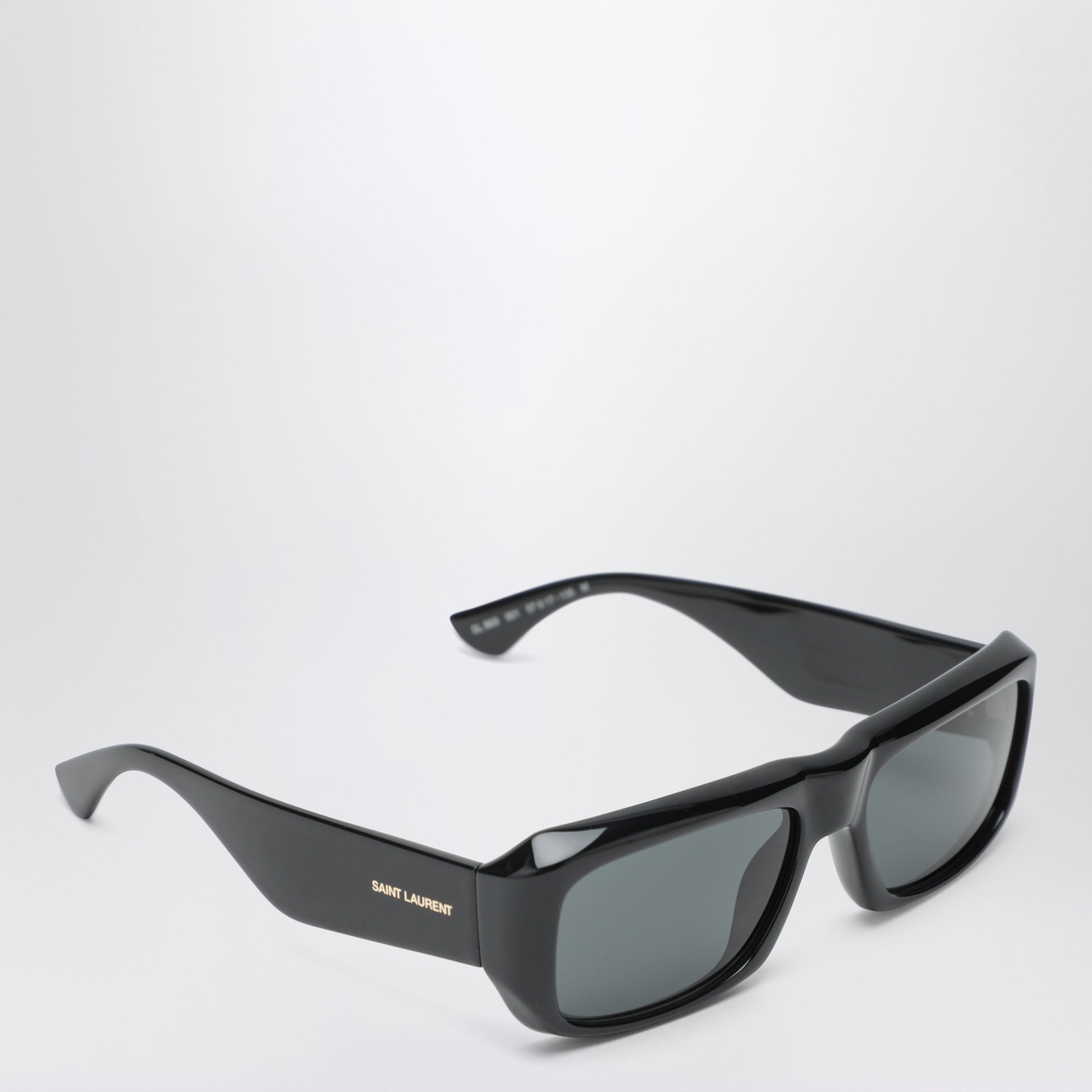Black rectangular sunglasses