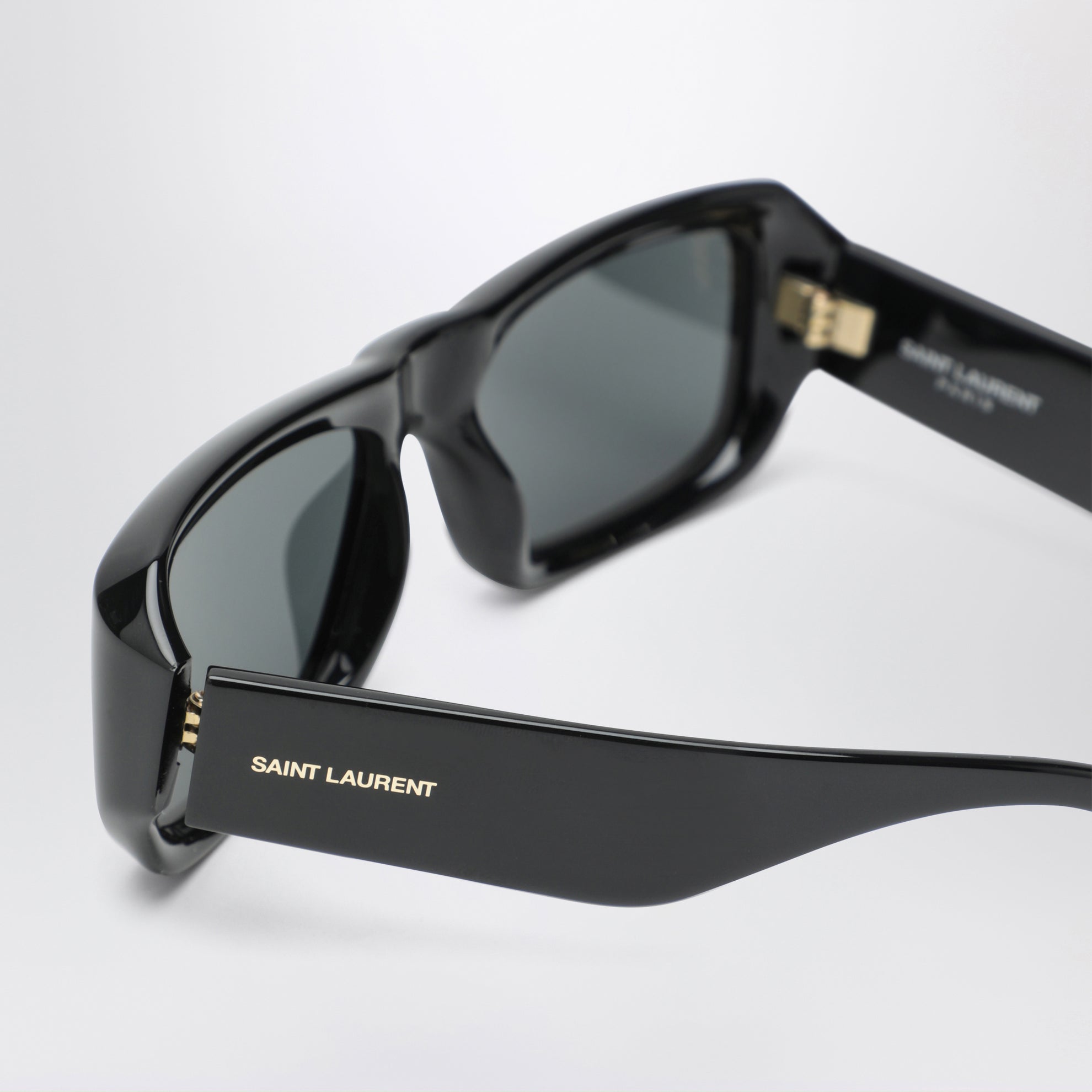 Black rectangular sunglasses