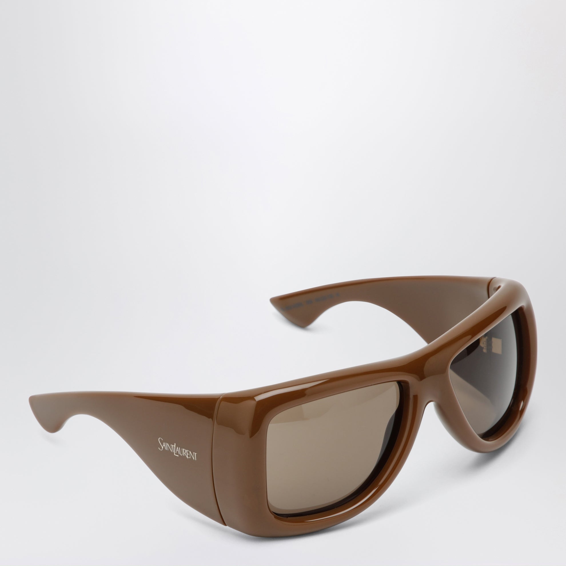 Lunettes de soleil oversize SL 902 Howl marron
