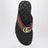 Tongs Riviera noires avec logo GG