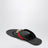 Tongs Riviera noires avec logo GG
