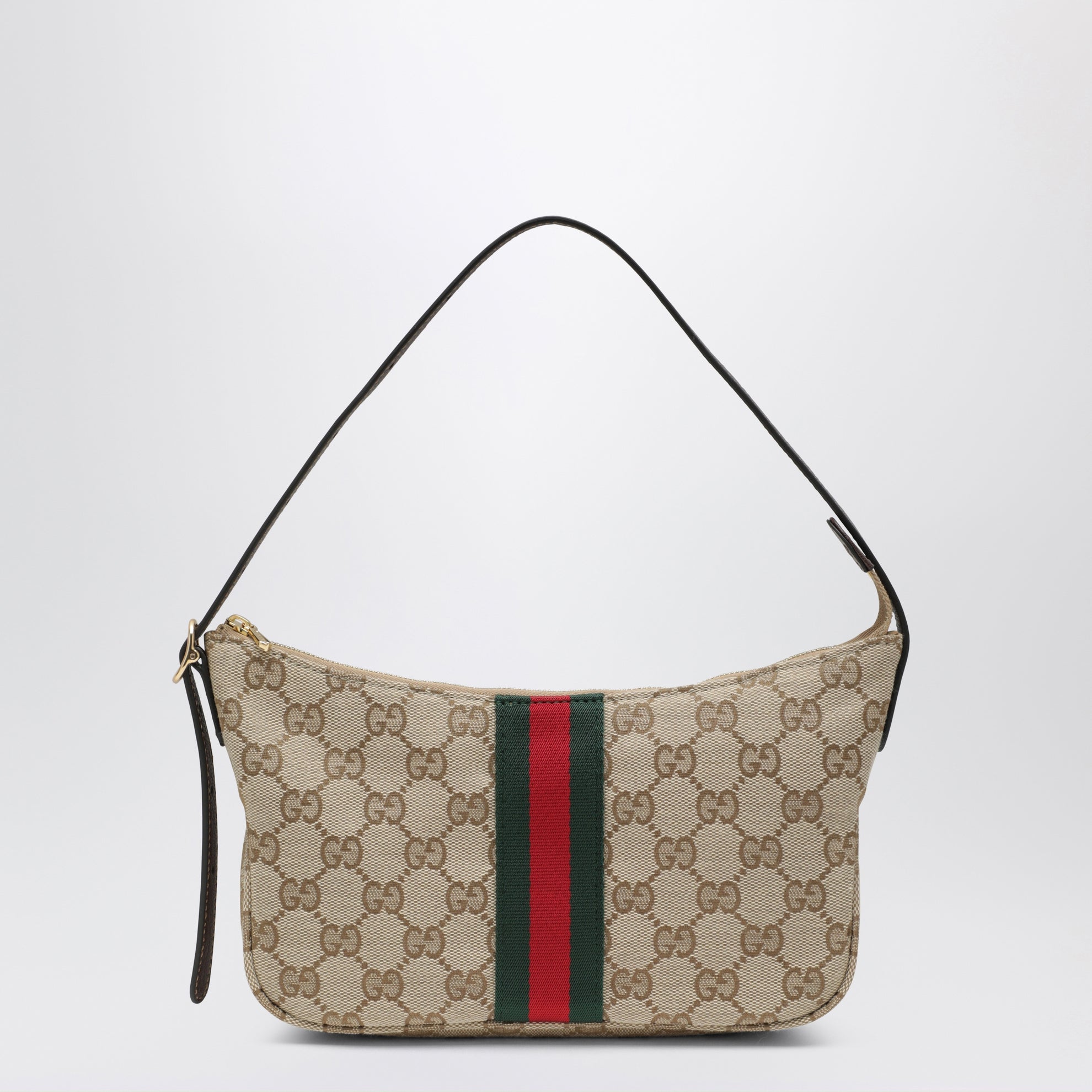 Small Beige GG Pattern Bag